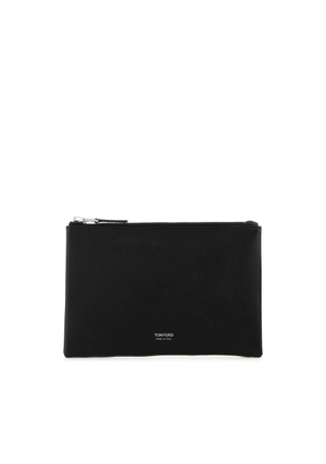 Tom Ford Black Leather Clutch