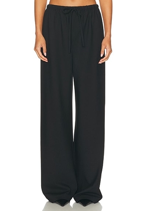 Helsa The Bias Cut Pant in Black - Black. Size M (also in XXS, XS, S).