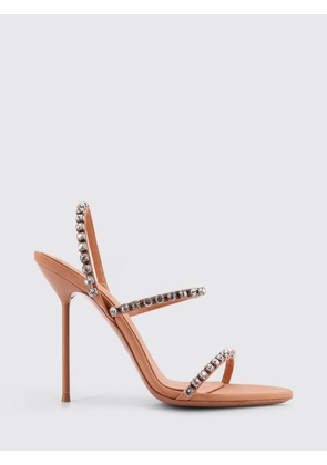 Heeled Sandal PARIS TEXAS Woman color Amber