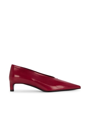 Jil Sander Pump in Cedar Red - Red. Size 36 (also in 36.5, 38.5).
