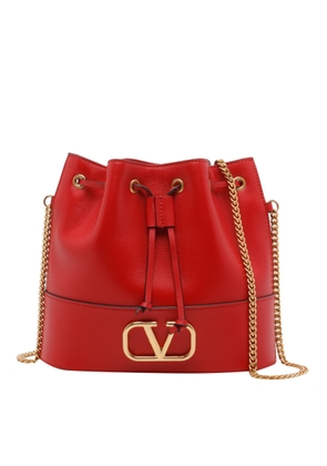 Valentino Garavani Mini Bucket With Vlogo Signature Chain