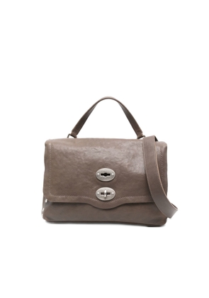 Zanellato Postina Tabacco Baby Leather Handbag