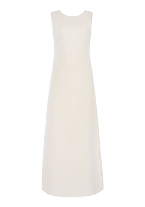 Posse Matilda Open-Back Linen Maxi Dress - Moda Operandi