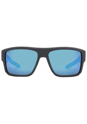 Costa Del Mar TAXMAN Blue Mirror Polarized Glass Square Mens Sunglasses 6S9116 911607 59
