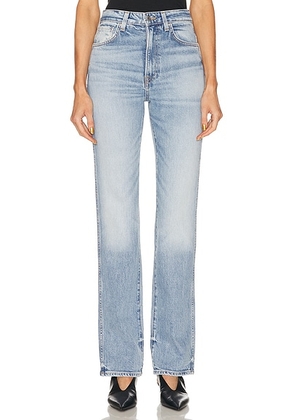 GRLFRND Sara High Rise Slim in Beverly Blvd - Blue. Size 23 (also in 25, 24, 26, 27, 28, 31).