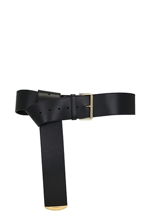 Givenchy Voyou Metal Belt in Black - Black. Size 65 (also in 75).