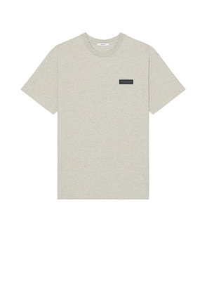 Givenchy Regular Fit Tee in Light Grey Melange - Light Grey. Size M (also in S, L, XXL/2X).