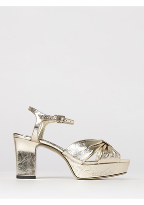 Heeled Sandal JIMMY CHOO Woman color Gold