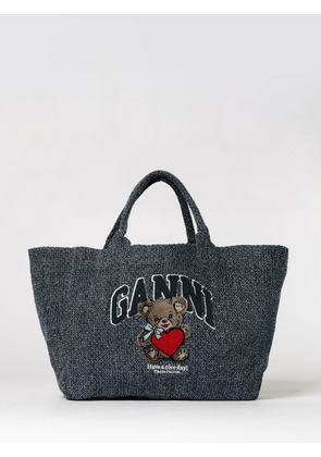 Handbag GANNI Woman color Blue