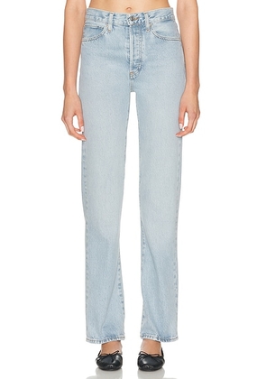FRAME The Vertical Jeans in Johanna - Blue. Size 26 (also in 27, 28, 29, 30, 32, 33).