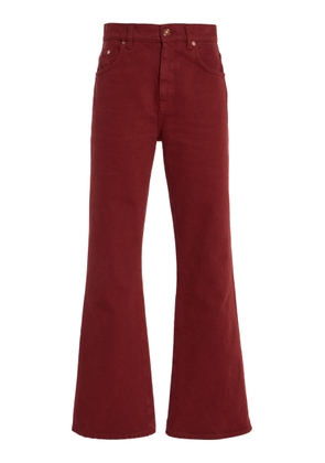 Gabriela Hearst Ezra Cropped Bootcut Jeans - Moda Operandi