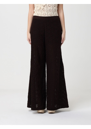 Pants PINKO Woman color Brown