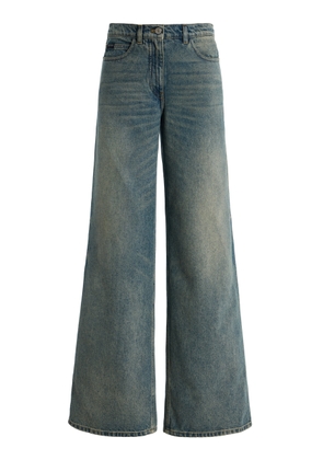 Courrèges Hammer Wide-Leg Denim Pants - Moda Operandi