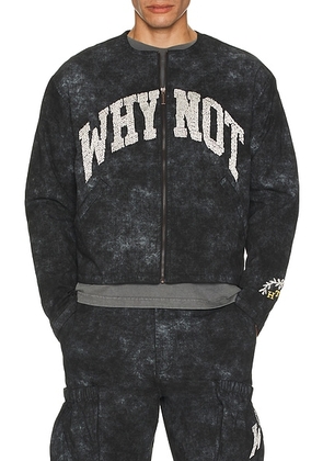 Honor The Gift Twill Washed Jacket in Black - Black. Size XL/1X (also in XXL/2X).