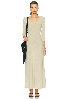 Isabel Marant Salina Dress in Beige - Beige. Size 36 (also in 34, 38, 40).