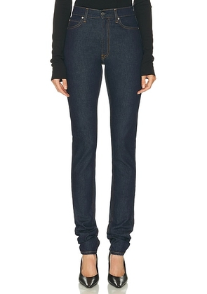 GRLFRND Bryn Mid Rise Skinny in alvarado st - Blue. Size 24 (also in 23, 25, 26, 27, 28, 30).