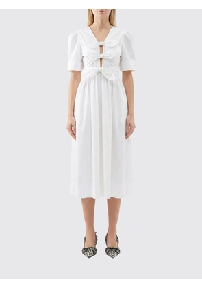 Dress GANNI Woman color White