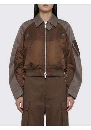 Jacket SACAI Woman color Brown