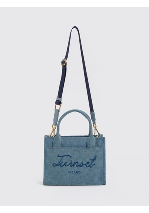 Handbag TWINSET Woman color Gnawed Blue