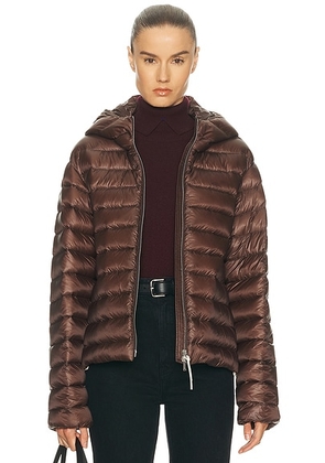 Jil Sander Down Jacket in Plum - Purple. Size S (also in L, XS).