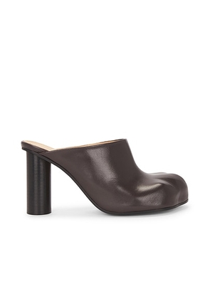 JW Anderson Paw Heel Mule in Deep Walnut - Brown. Size 37 (also in 36, 38, 41).