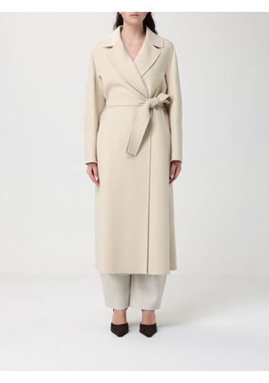 Coat MAX MARA Woman color Beige