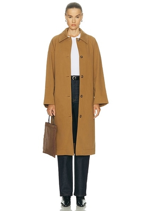 Jenni Kayne Mccall Trench Coat in British Khaki - Brown. Size M (also in L, S, XS).