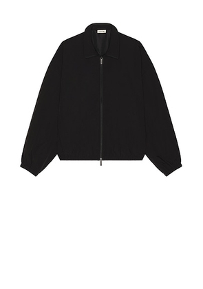 Fear of God Track Jacket in Black - Black. Size M (also in L, S, XL).