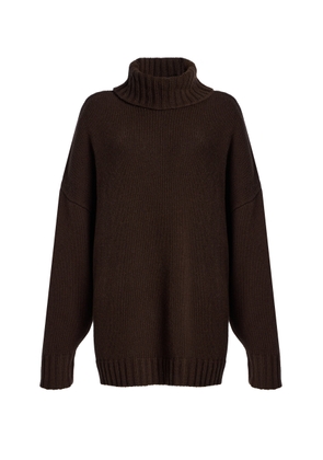 Jenni Kayne Porter Knit Cashmere Turtleneck Sweater - Moda Operandi