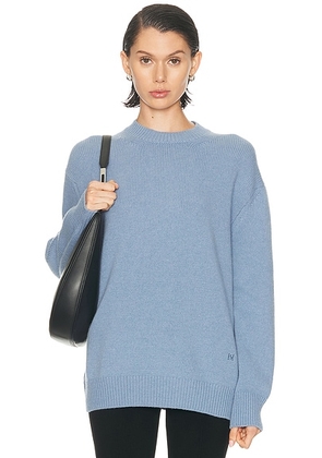 High Sport Georgia Sweater in Ocean Blue - Baby Blue. Size M (also in L, S).