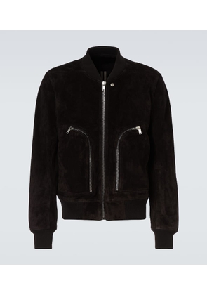 Rick Owens Remoray suede bomber jacket