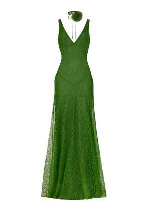 De La Vali Persephone Lace Gown - Moda Operandi