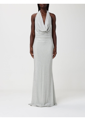 Dress TWENTY FOURHAITCH Woman color Silver