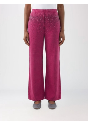 Pants LIU JO Woman color Fuchsia