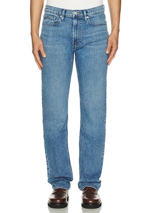 FRAME Modern Straight Jeans in Titan - Blue. Size 31 (also in 30, 32, 36).
