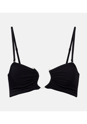 Christopher Esber Embellished bikini top