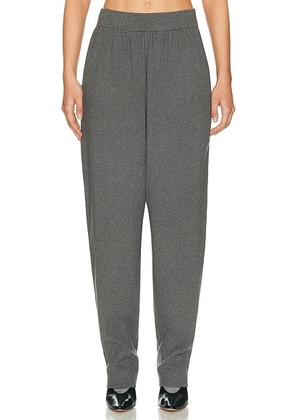 Helsa Else Knit Pant in Grey - Grey. Size M (also in XXS, XS, S, L, XL).