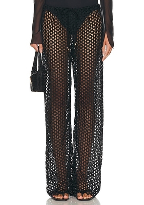 Cult Gaia Nesza Pant in Black - Black. Size M (also in S, XS).