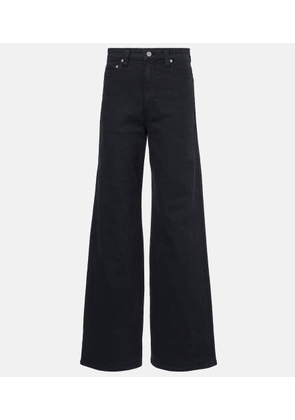 Khaite Dane high-rise wide-leg jeans