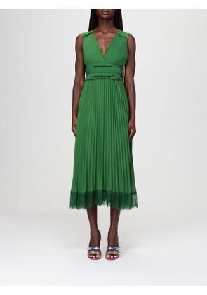 Dress SELF-PORTRAIT Woman color Green