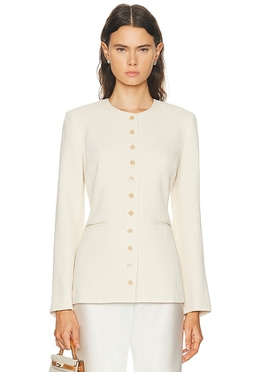 HEIRLOME Catalina Blazer in Bone - Cream. Size 4 (also in 6).