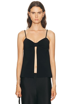 Cult Gaia Lennon Top in Black - Black. Size M (also in XS, S, L, XL).