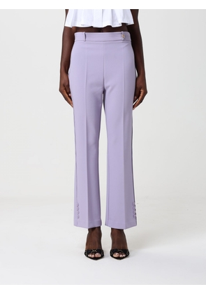 Pants ELISABETTA FRANCHI Woman color Lilac