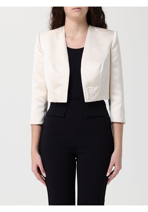 Jacket ELISABETTA FRANCHI Woman color Butter