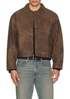 Honor The Gift Aged Jacket in Brown - Brown. Size XL/1X (also in ).