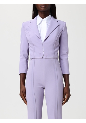 Jacket ELISABETTA FRANCHI Woman color Lilac