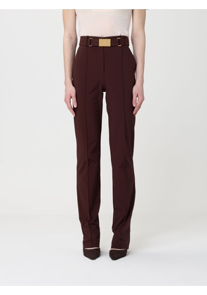 Pants ELISABETTA FRANCHI Woman color Burnt
