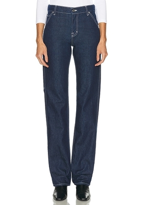 GRLFRND Graham Low Rise Carpenter in Alvarado St - Black. Size 24 (also in 23, 25, 26, 27, 28, 29, 30).