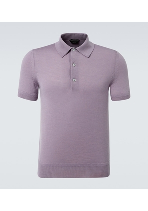 Tom Ford Cashmere and silk polo sweater
