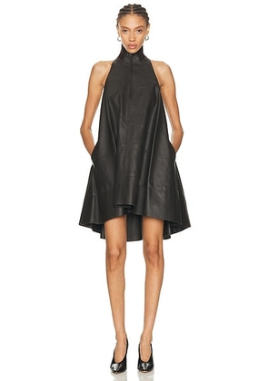 JACQUEMUS La Petite Robe Triangle in Dark Brown - Brown. Size 38 (also in 34, 40).